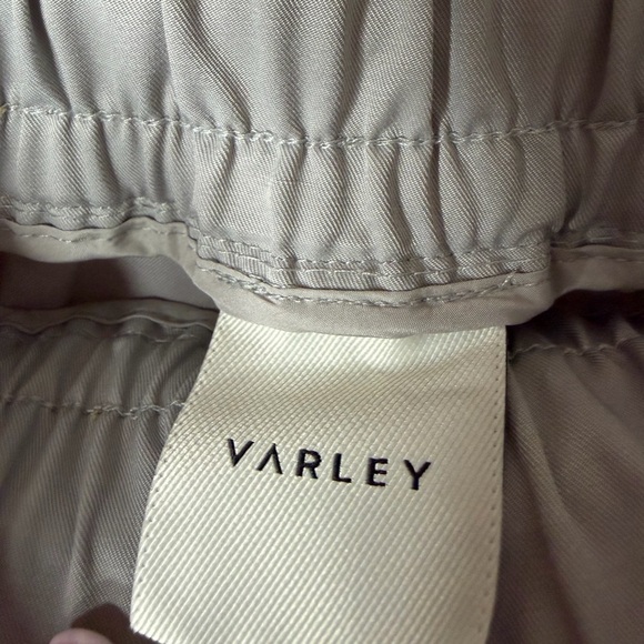 Varley Eastwood Cargo Pants Gray XS Drawstring Zip Hem NWT - Picture 5 of 8
